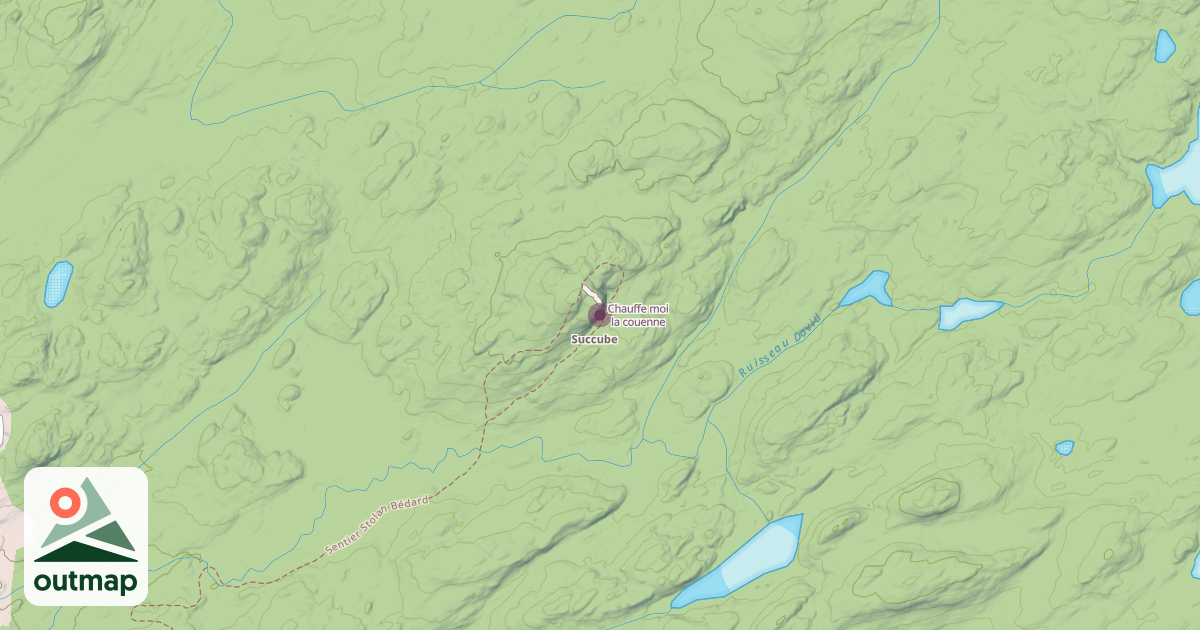 Map of Chauffe moi la couenne