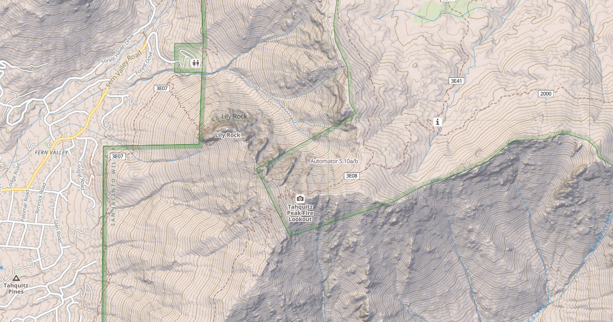 Map preview of Automator