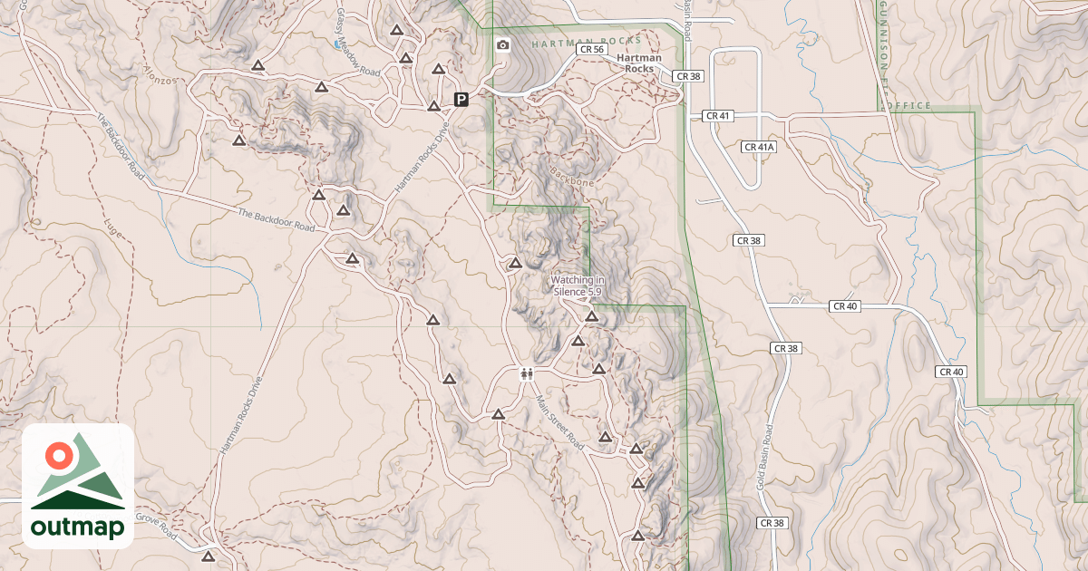 Map of Watching in Silence