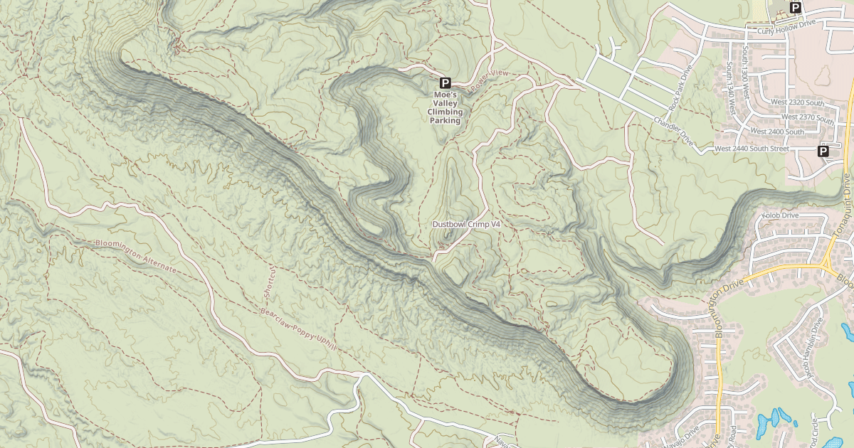 Map preview of Dustbowl Crimp