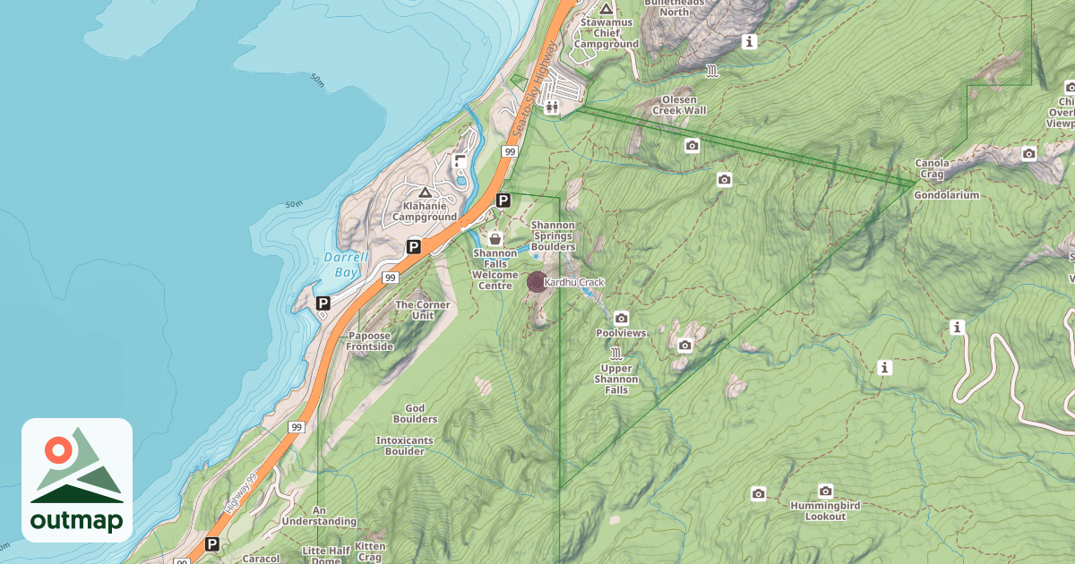 Map of Kardhu Crack