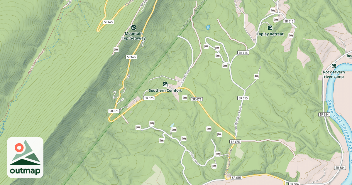 Map of Abbott