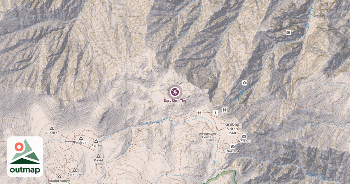 Map of East Rim, The