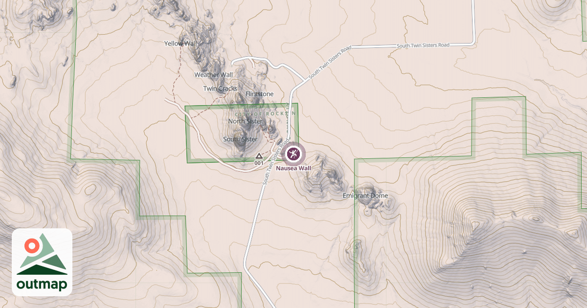 Map of Nausea Wall