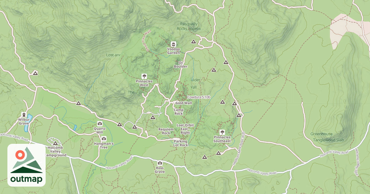 Map of Cowdura