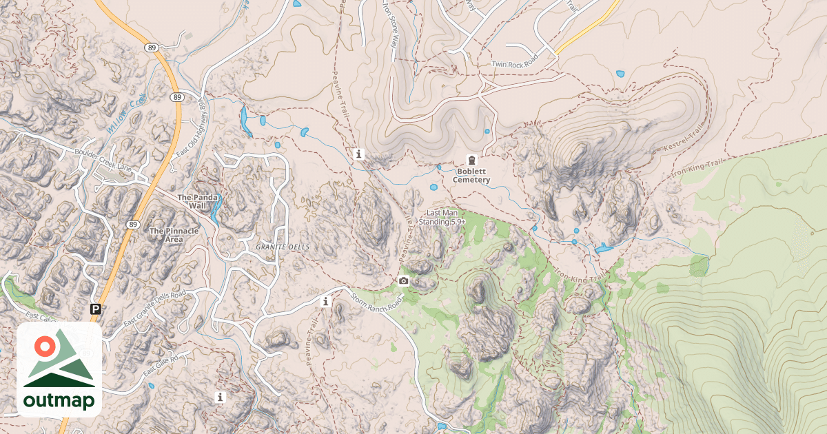 Map of Last Man Standing