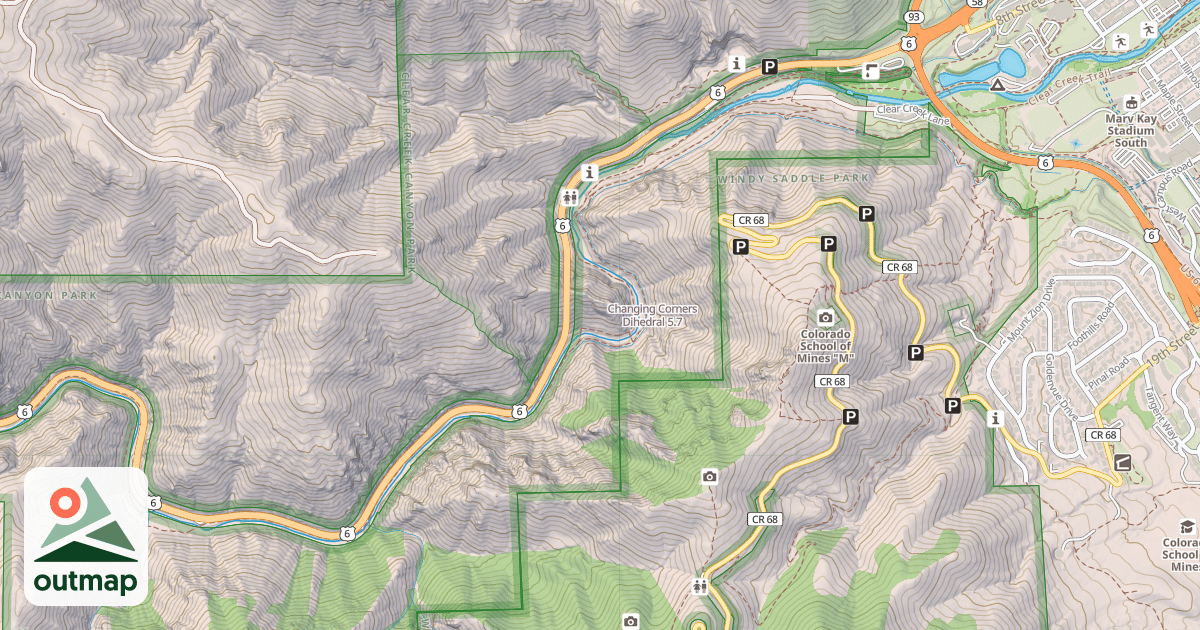 Map of Changing Corners Dihedral