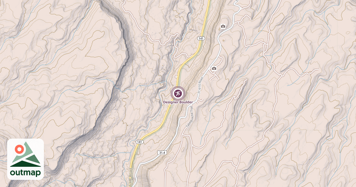 Map of Designer Boulder