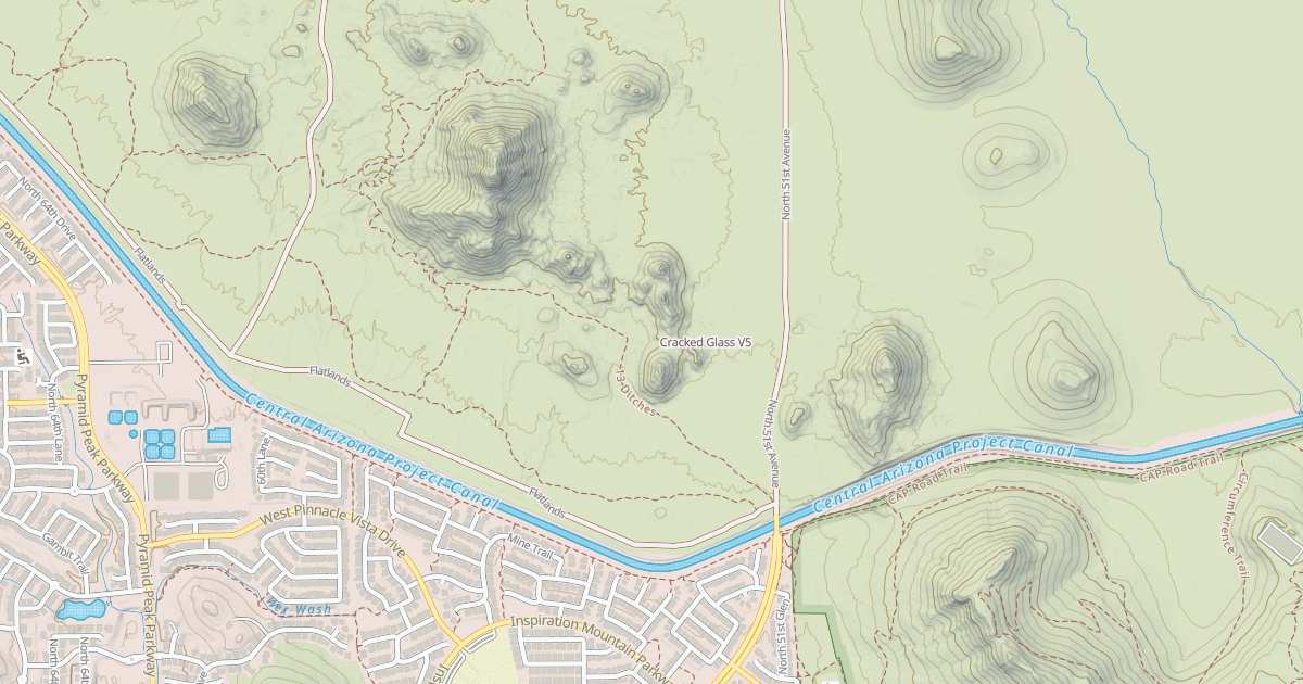 Map preview of Cracked Glass