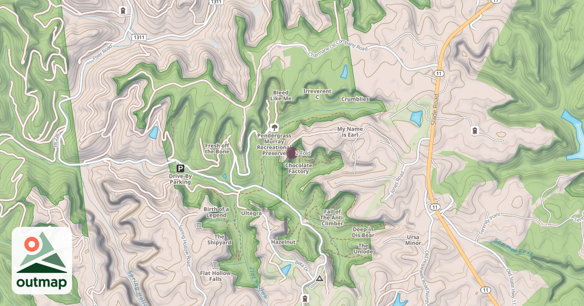 Map of 2-Fold