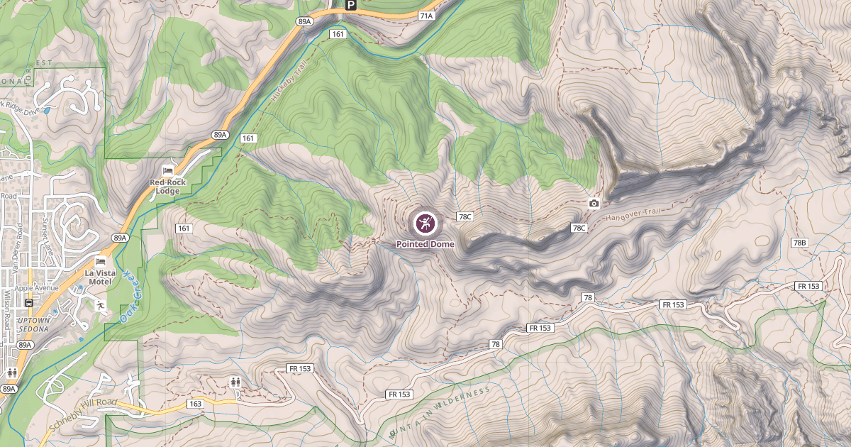 Map preview of Pointed Dome