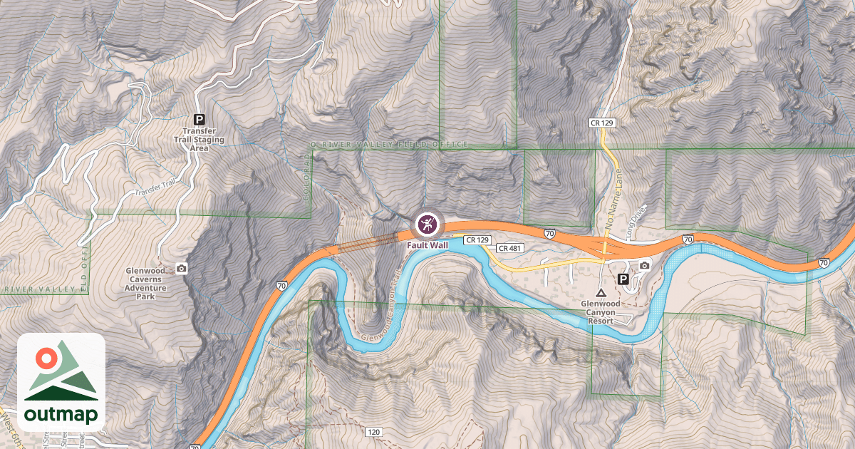 Map of Fault Wall