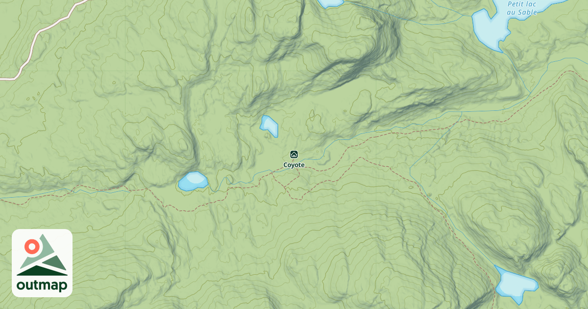 Map of Coyote