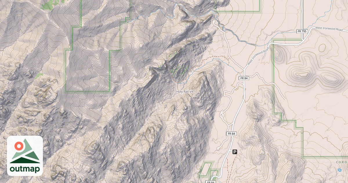 Map of Holy Rail