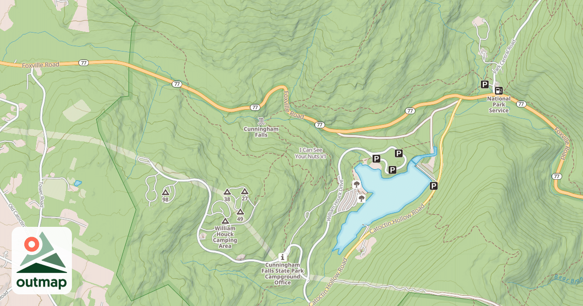 Map of I Can See Your Nuts