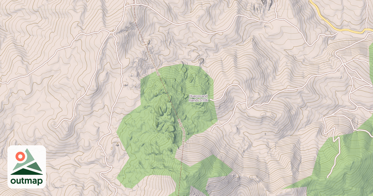 Map of Huecos and Hands