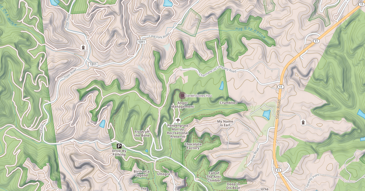 Map preview of Darwin Loves You