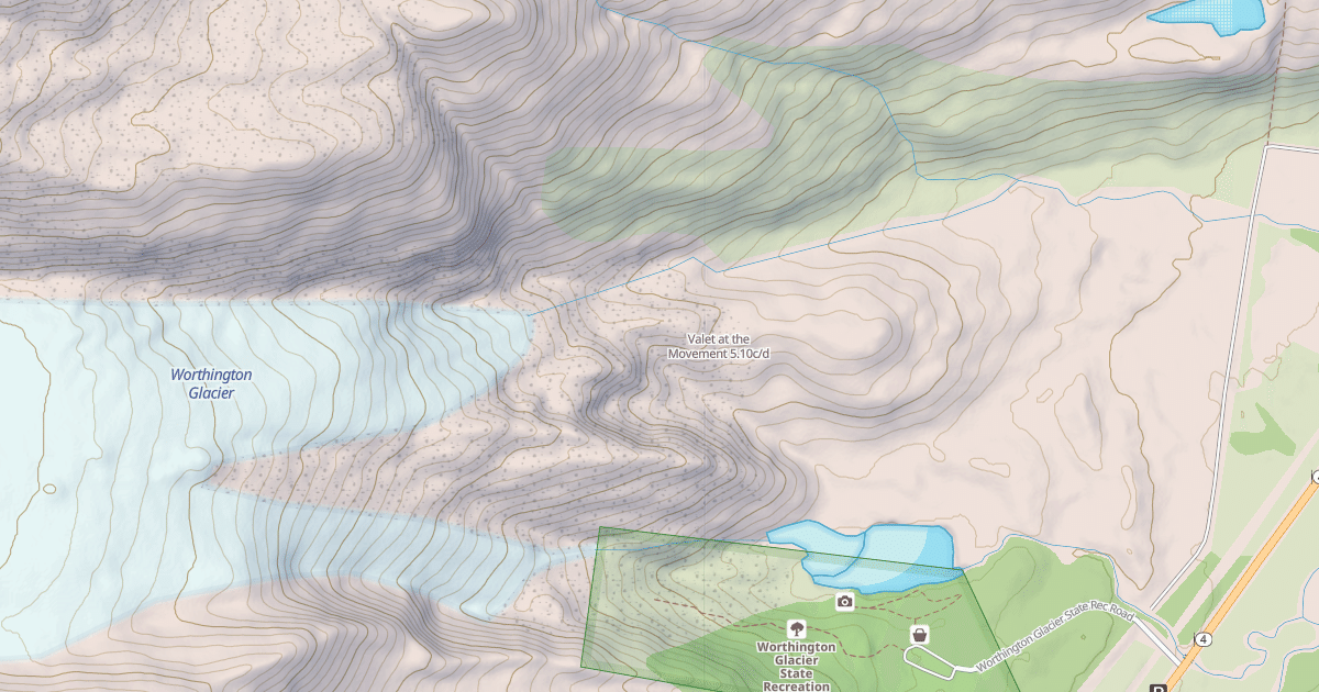 Map preview of Valet at the Movement