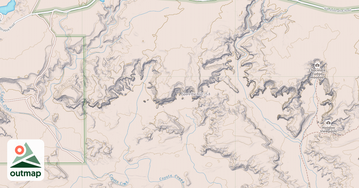 Map of Spare the Rod...