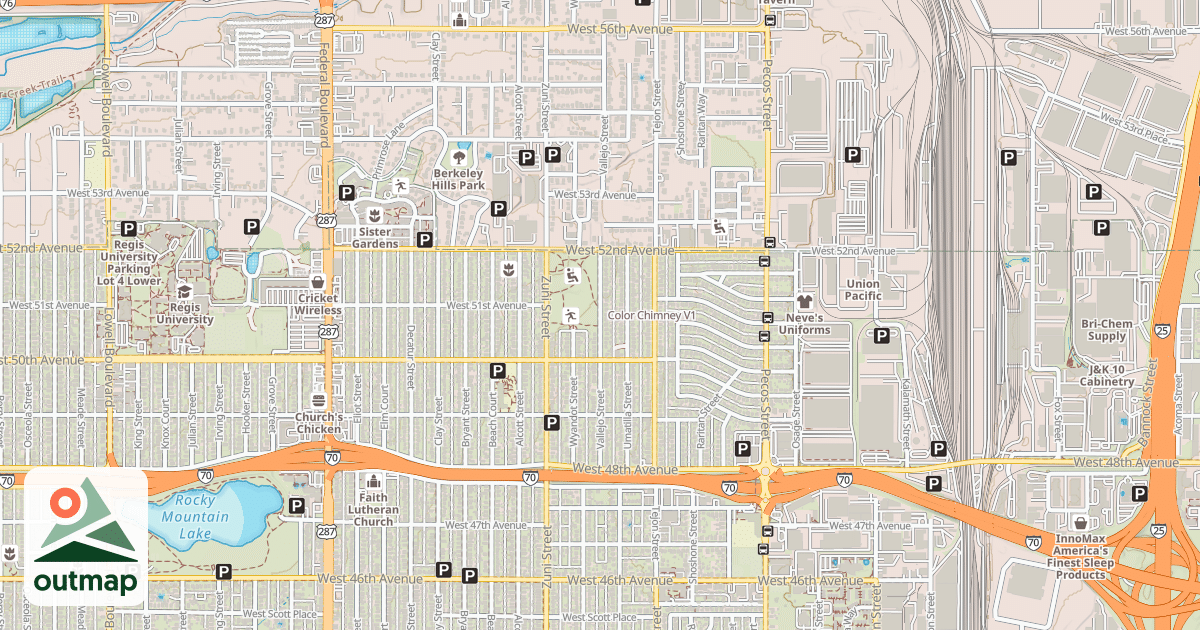 Map of Color Chimney