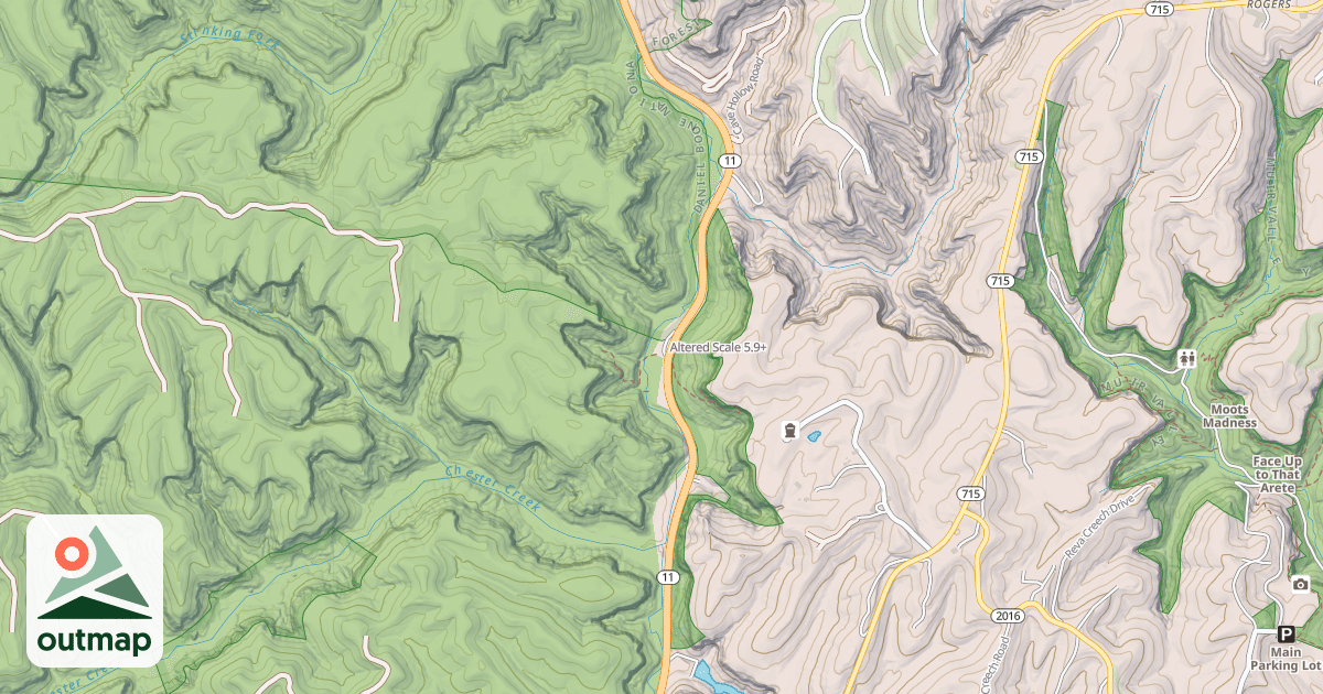 Map of Altered Scale