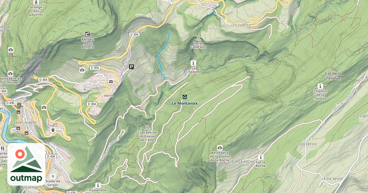 Map of Le Montavoix