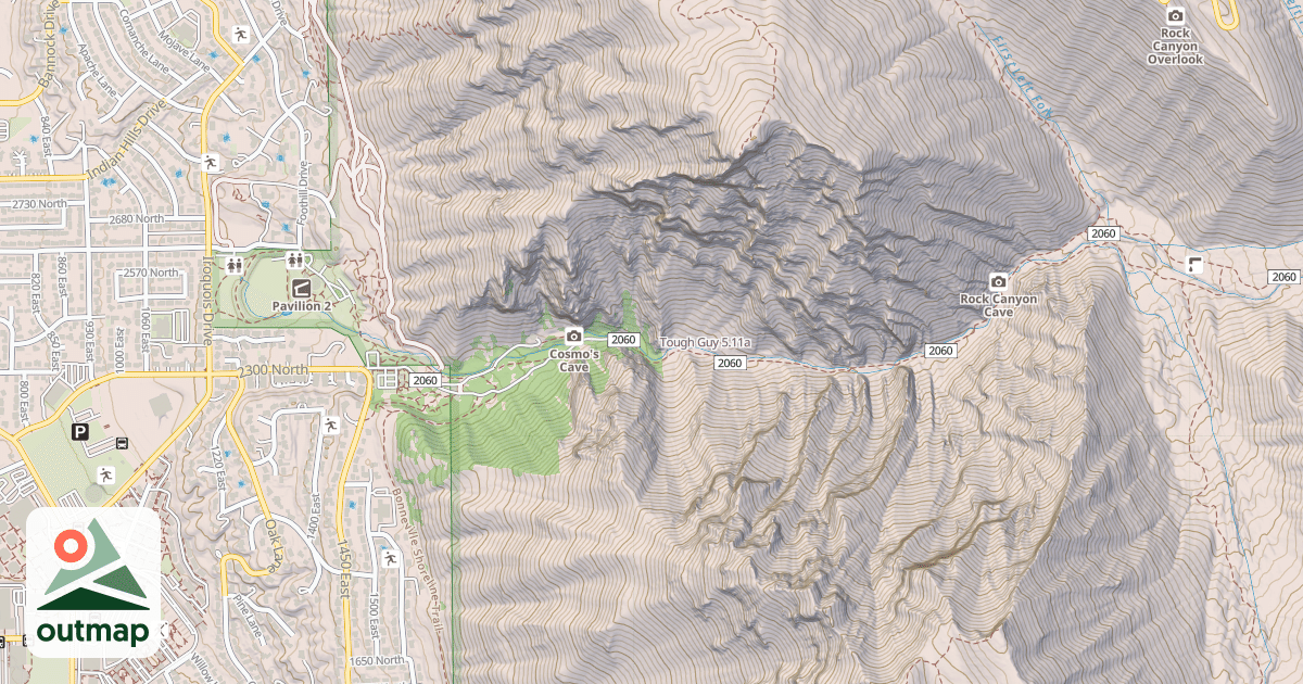 Map of Tough Guy