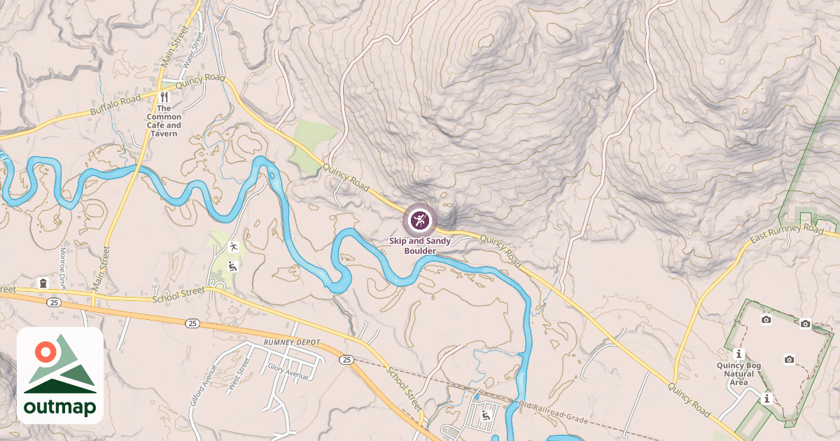 Map of Skip and Sandy Boulder