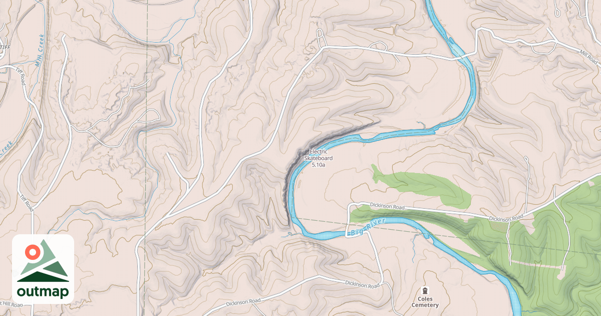 Map of Electric Skateboard