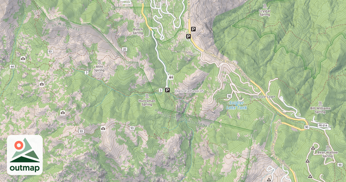 Map of Diary of a Punter