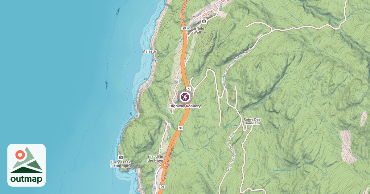 Map of Highway Robbery