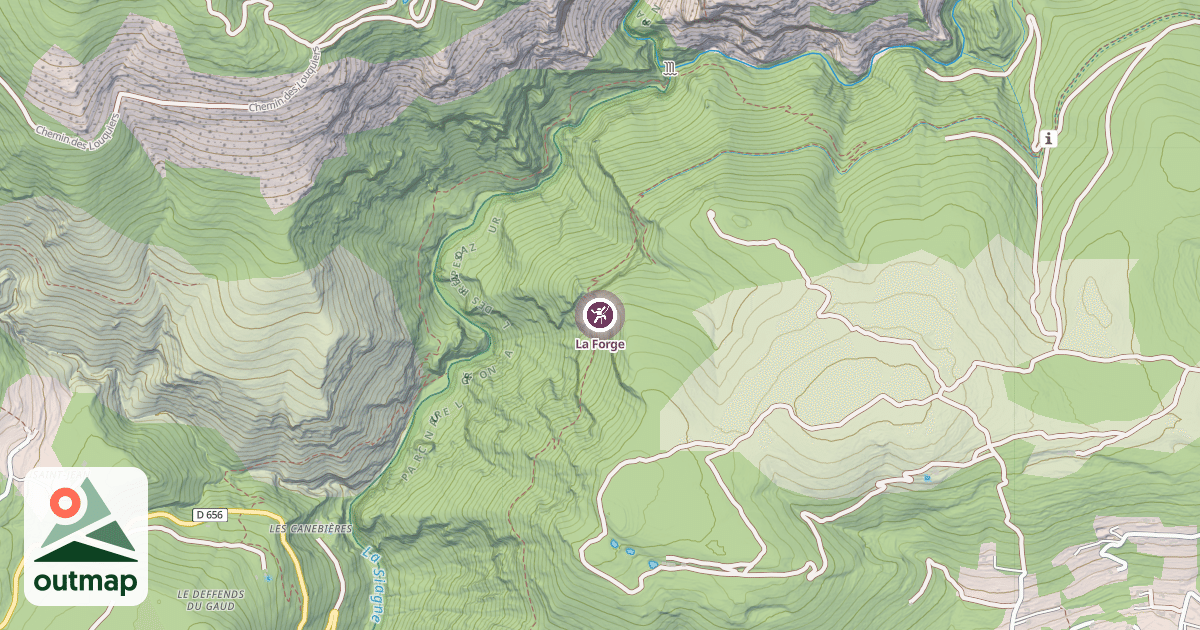 Map of La Forge