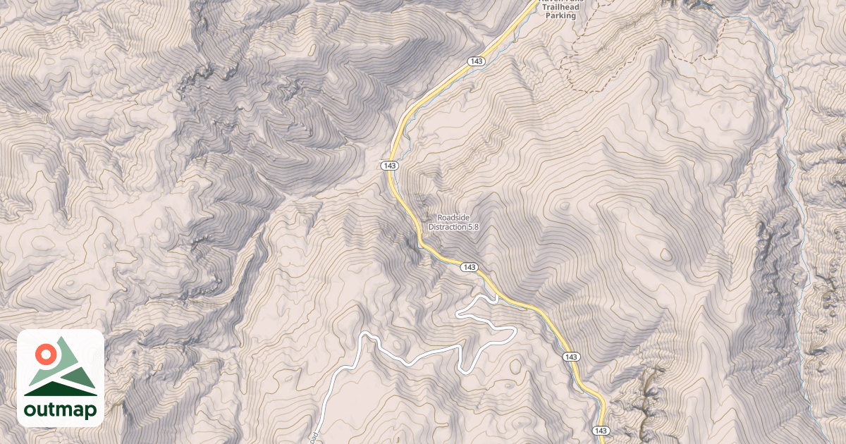 Map of Roadside Distraction