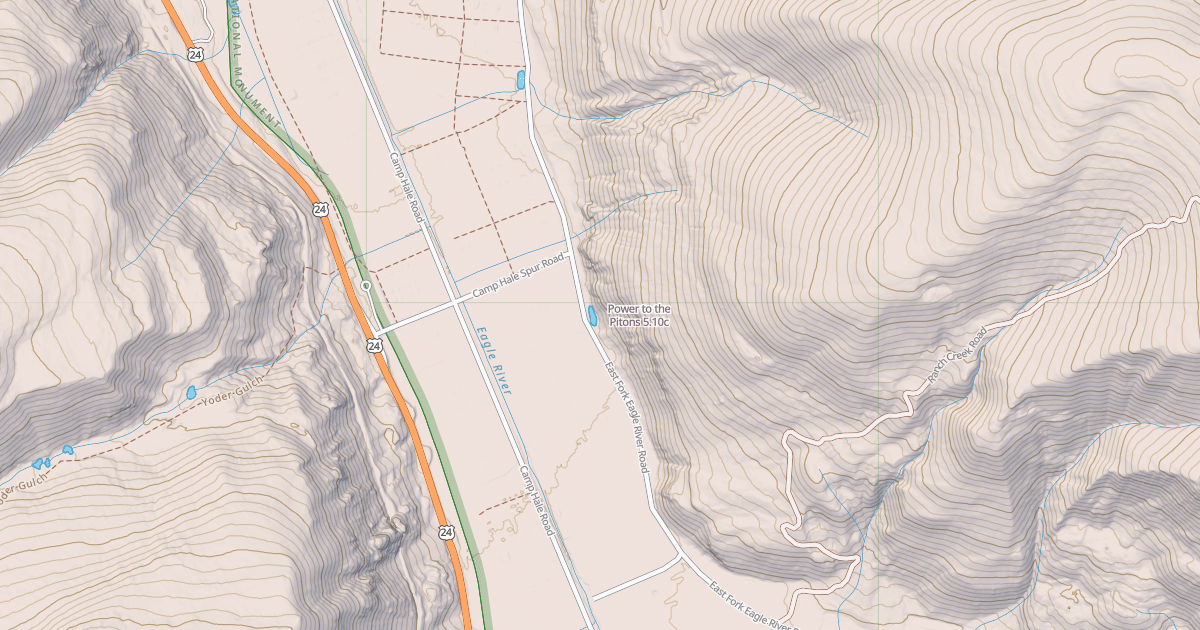 Map preview of Power to the Pitons