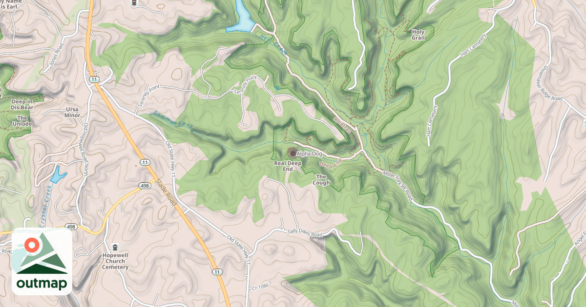 Map of Alpha Dog
