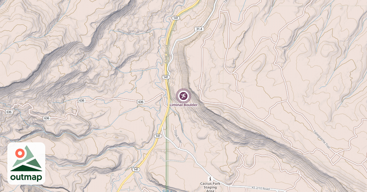 Map of Liminal Boulder