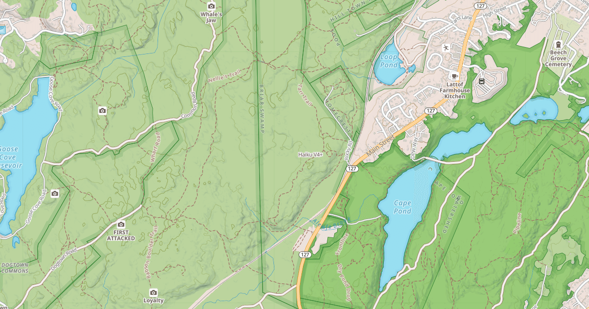 Map preview of Haiku