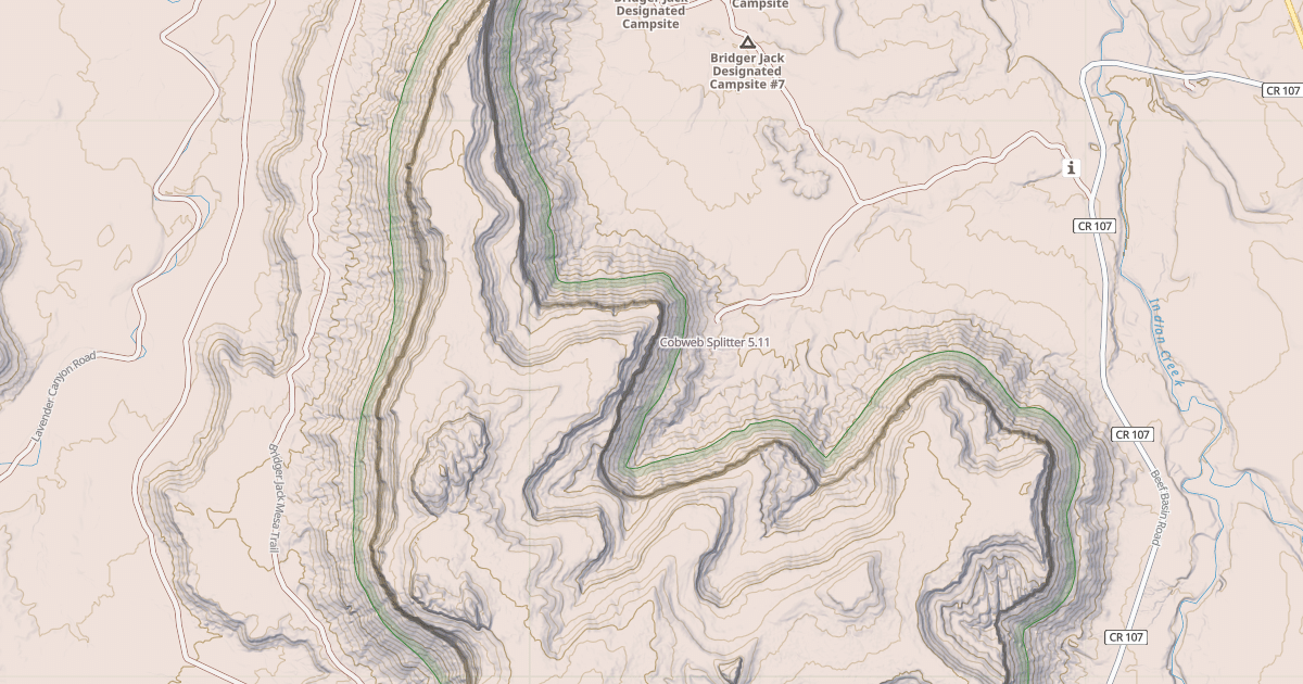 Map preview of Cobweb Splitter