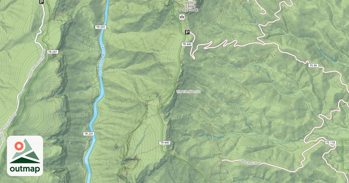 Map of The Tumbler