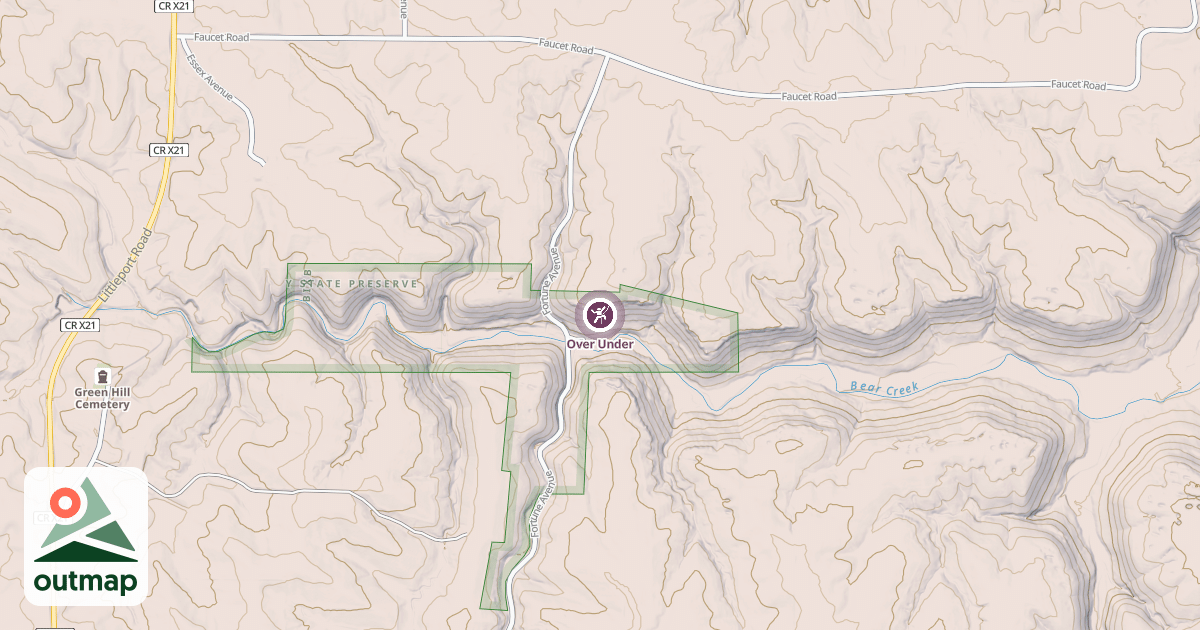 Map of Over Under
