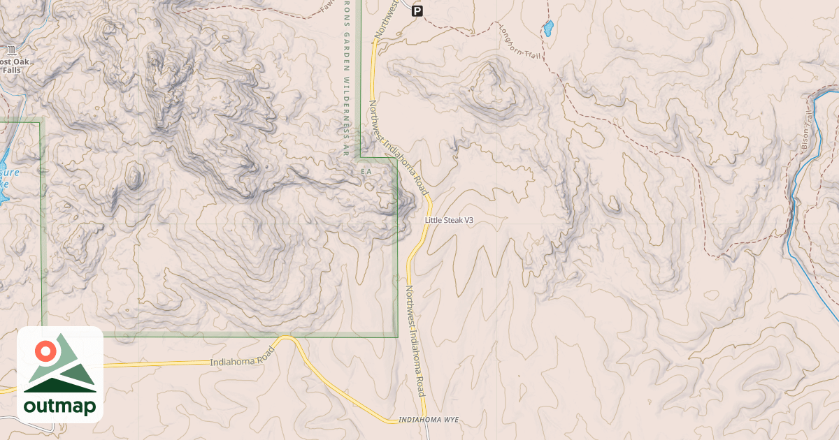 Map of Little Steak