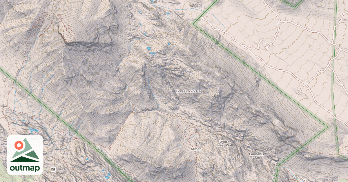 Map of Conz Crack