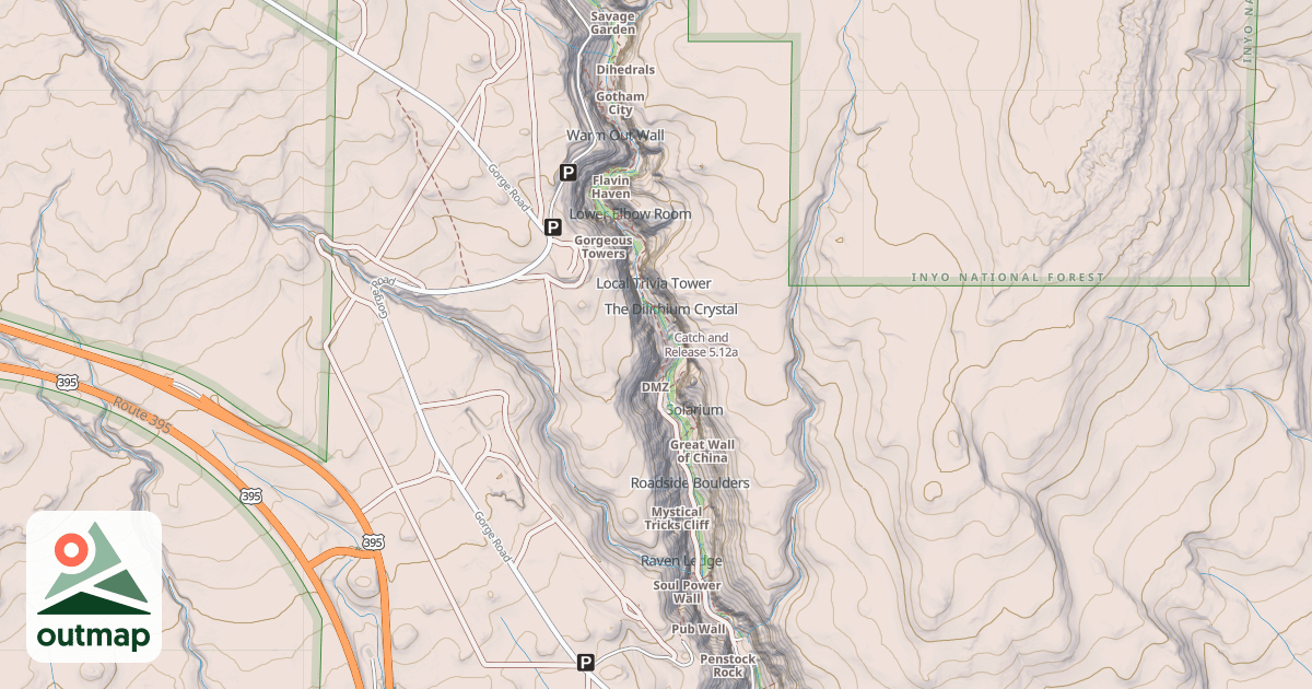 Map of Catch and Release