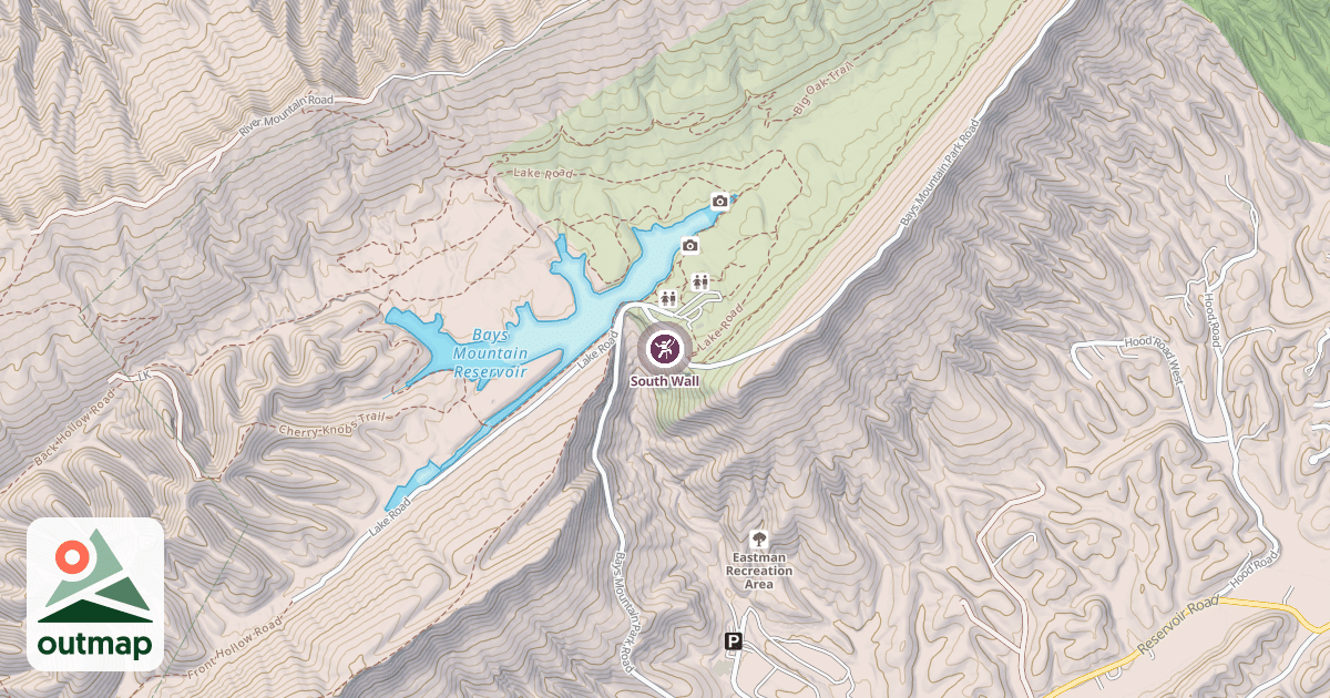 Map of South Wall
