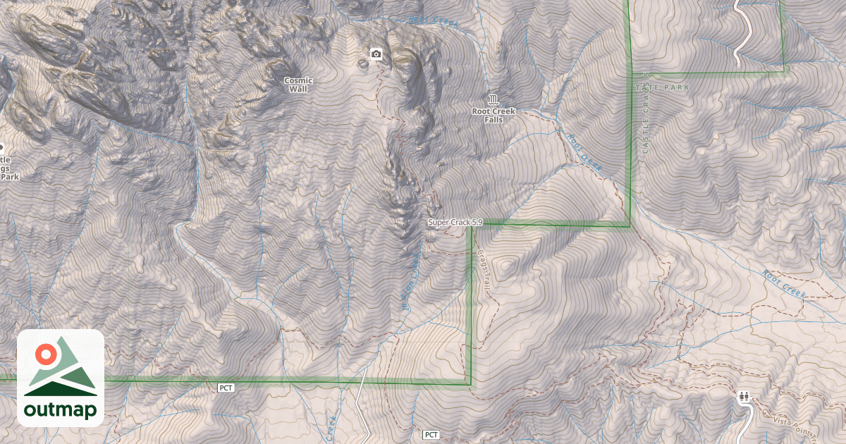 Map of Super Crack