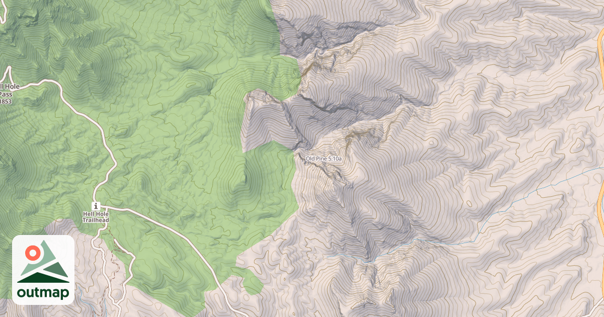 Map of Old Pine