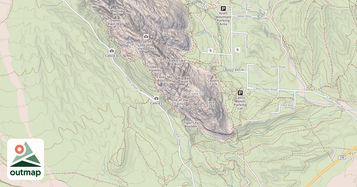 Map of Cactus Juice