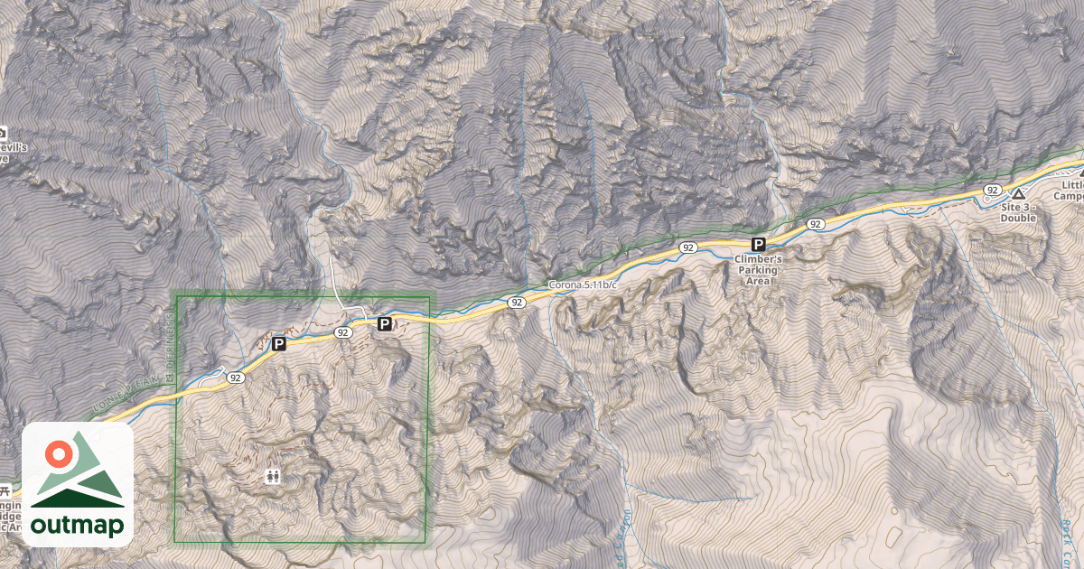 Map of Corona