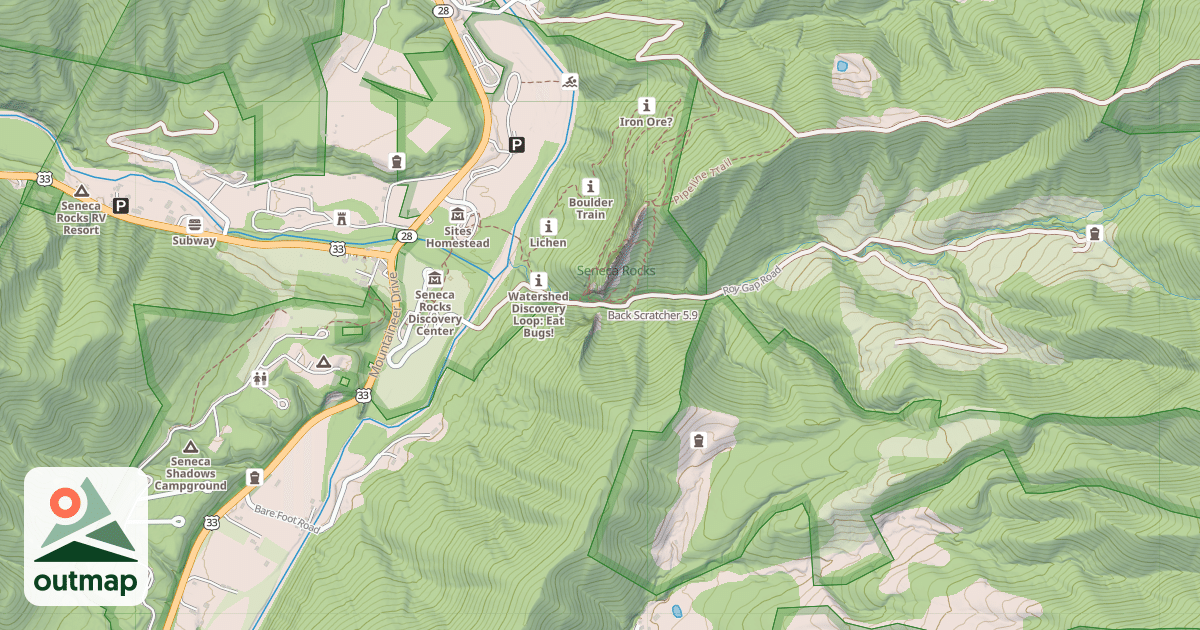 Map of Back Scratcher