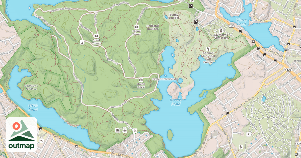 Map of Pirate’s Traverse